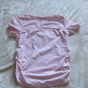 HALARA Soft Pink Short Sleeve Top